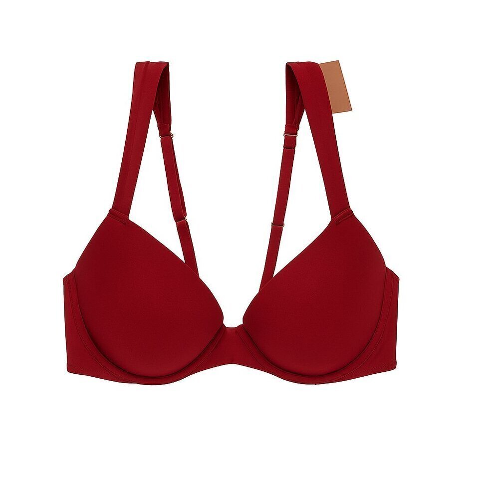 Shade & Shore Burgundy Bra Top Supportive, Stylish Size 34B